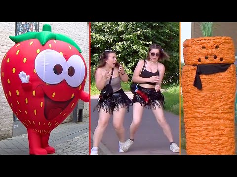 The Carrot and Strawberry Pranks Again !! Angry Carrot Prank !!