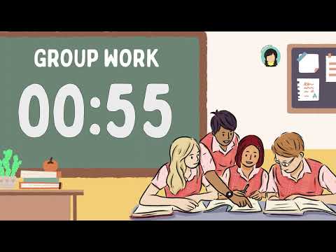 10 minute countdown timer - classroom - group work - with classical music