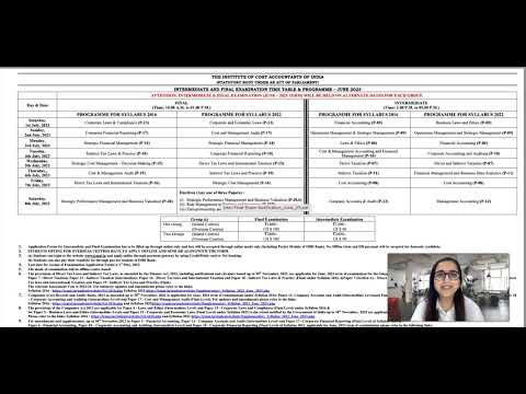 CMA INTERMEDIATE AND FINAL DATESHEET JUNE 2023 ATTEMPT | BIGGEST UPDATE FOR CMA STUDENTS | CMA