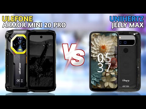 Ulefone Armor Mini 20 Pro vs Unihertz Jelly Max | Full Comparison