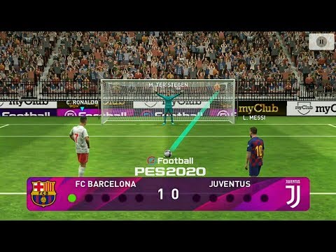 JUVENTUS VS BARCELONA  PES 2020 Mobile