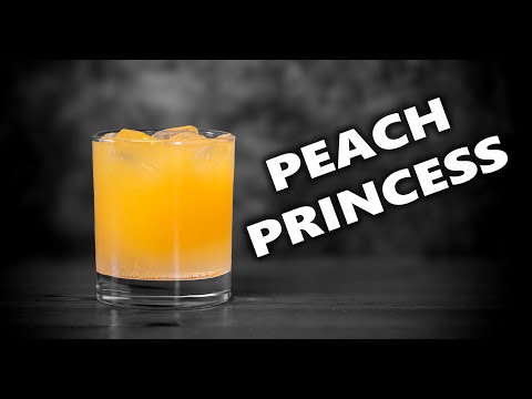 How To Make The Perfect Peach Princess Cocktail | Booze On The Rocks