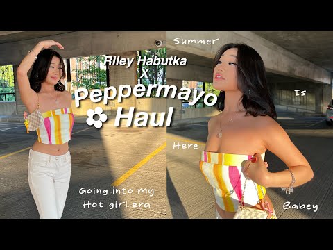 Peppermayo x Riley Hubatka Haul 🌼