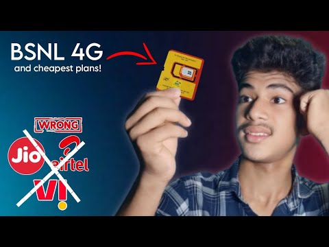 BSNL 4G launch date - Bsnl new cheapest plans!