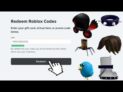 NEW ROBLOX PROMO CODES FOR FREE ITEMS IN JANUARY 2025 | Roblox Promo Codes