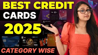 Best Credit Cards 2025 🔥🔥| Category-Wise Credit Cards| Cashback, Travel, Fuel, & Airline Cards