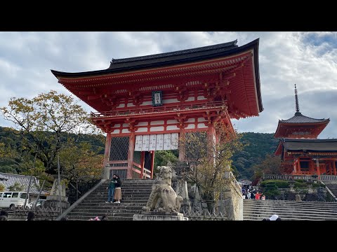 Kiyomizu-dera temple, Ninen-Zaka, and Fushimi-Inari Shrine.