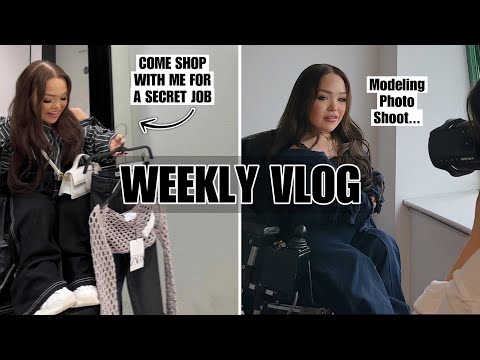 WHAT I’VE BEEN UP TO…Fashion Shoots & Come Shop With Me | WEEKLY VLOG