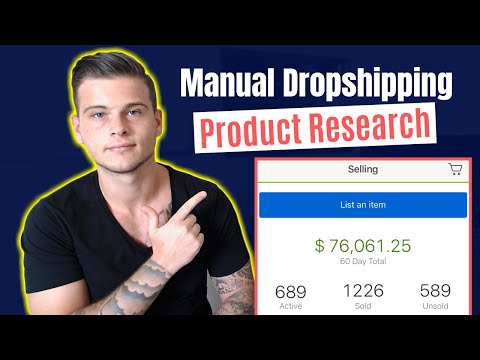 How To Find Items To Sell On eBay, ADVANCED Manual eBay Dropshipping Product Research 2019 - PART 1