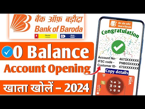 bank of baroda online account opening 2024 | bank of baroda zero balance account open online 2024 |