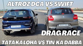 Drag Race Altroz Vs Swift | Ft. Yagya Sharma | First time on Youtube @YagyaSharma #tataaltroz