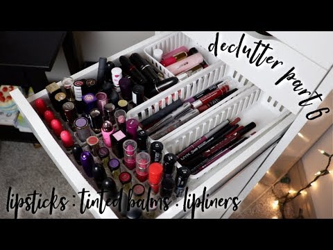 Declutter Vlog #34 | Lipsticks