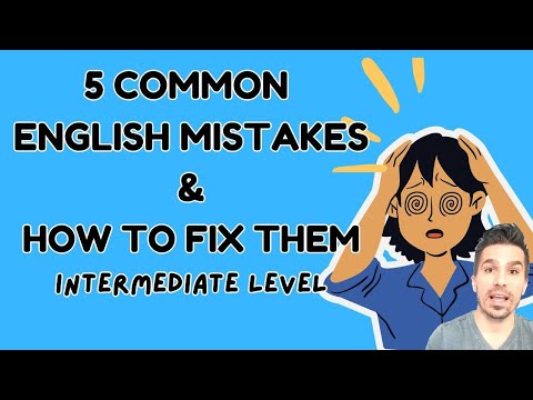 DO YOU MAKE THESE 5 MISTAKES IN ENGLISH?  #esltips  #englishtips #engvid #fluency #eslmistakes #esl