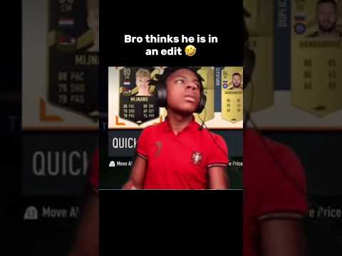 Bro thinks he is in an edit #shorts #ishowspeed #funny #viral