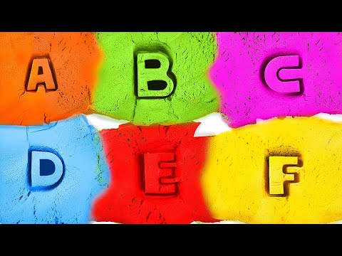 Learn ABC and Colors with Play Doh | Alphabet Puzzle | Preschool Toddler Learning Video