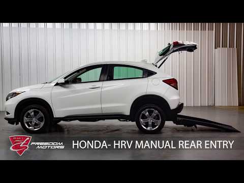 Wheelchair Accessible Honda- HRV Rear-entry | Freedom Motors USA