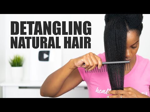 PREVENT HAIR BREAKAGE When DETANGLING Your NATURAL HAIR (6 SIMPLE STEPS!)