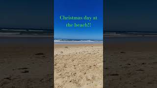 Christmas day at the beachh💗💗#ytshorts #christmas #dreamysky