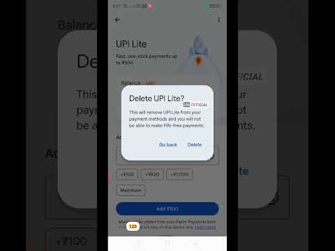 Google pay se UPI Lite Delete kaise kare ? How to remove upi lite from GPay