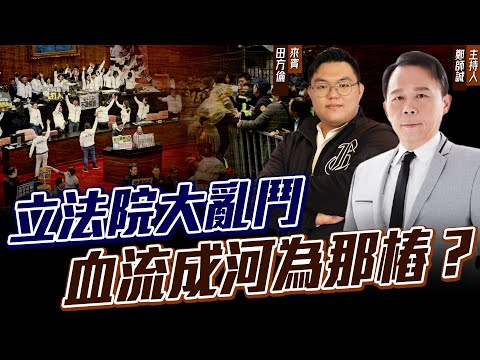 立法院大亂鬥，血流成河為那樁？  ft.前國民黨青年團團長 田方倫【鄭師誠｜鄭誠公如是說】2024.12.20     @funseeTW