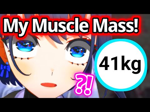 Kronii So Surprised After Found Out Her Crazy Muscle Mass【Hololive EN】