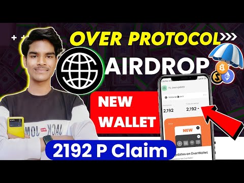 Over Protocol Airdrop | free crypto airdrop | Over wallet today quiz answers