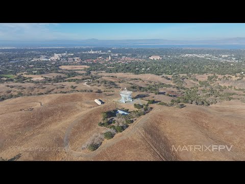 Stanford Dish and Area, California v1.0 | 4K HDR | Drone | Royalty Free