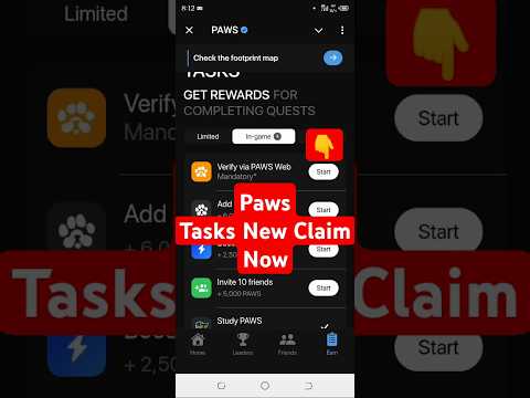 How to Claim Paws Airdrop | How to connect wallet in Paws | Paws Airdrop Withdrawal | Paws Solana