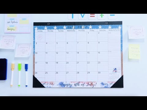 Large Magnetic Calendar- StriveZen