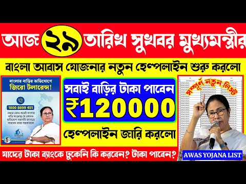 Bangla awas yojana. Banglar bari final list download  | Awas Yojana Payment. PWL List Payment Date?