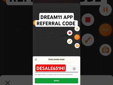 Dream 11 app referral code | Dream11 referral code 2024 | Dream 11 referral code kya hai