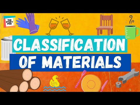 CLASSIFICATION OF MATERIALS | SCIENCE | The Study Pod