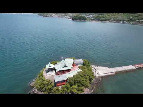 津島神社の周りを飛んでみた