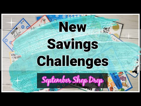 ✨NEW✨Fun & Budget Friendly Savings Challenges | September Shop Drop 😍| Winter & Christmas Challenges