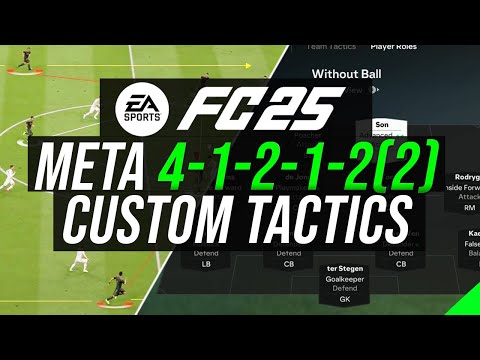 Best META 41212(2) Custom Tactics To Get More Wins - EA FC 25