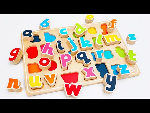 Best Learn ABC Puzzle | Alphabet Game in a Giant Dollhouse | Preschool Toddler Learning Videos