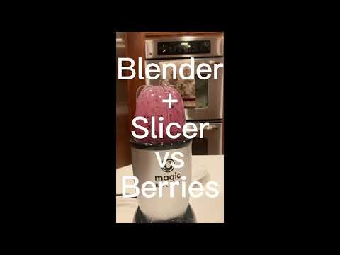 Slicing and Blending 🫐 berries cake and candy