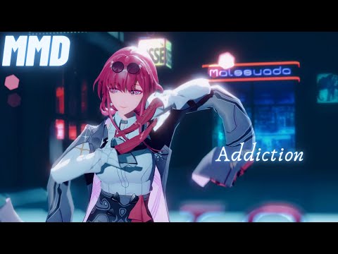 【Honkai Star Rail MMD】 Addiction 【KAFKA 4K】