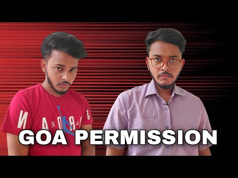 Goa Permission 🏖😂 #aruj #youtubepartner  #shorts