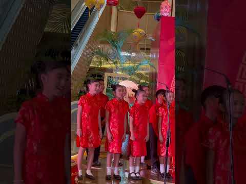 #LittleDonkey sang at the Mid-Autumn Festival celebration at Nustar Resort and Casino.