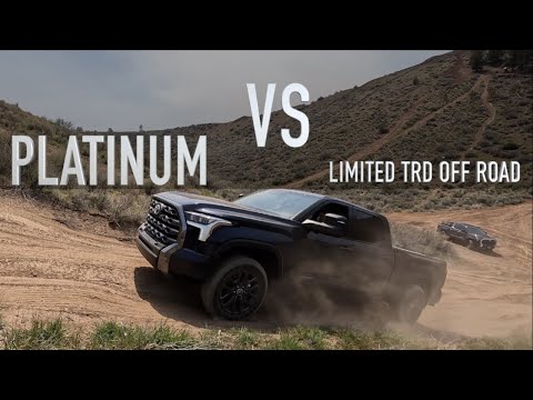 2022 Tundra Hill Climb Comparison | Limited TRD Off-Road vs Platinum