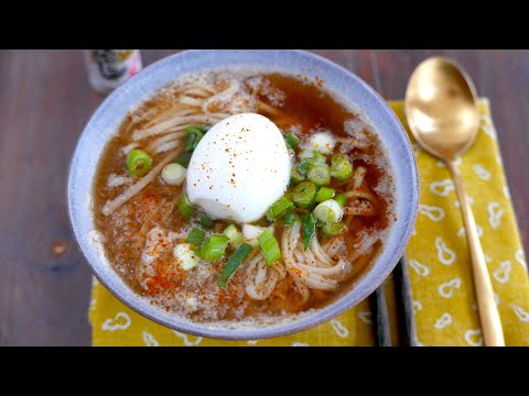 Udon au Daikon râpé | Recette Mizore | wa's Cuisine | みぞれうどん