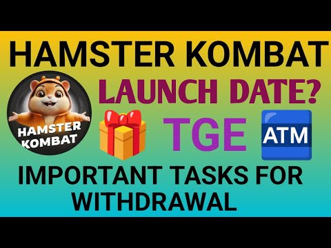 Hamster Kombat Launching News & TGE  | Hamster Kombat New Update  | Hamster Kombat Withdrawal