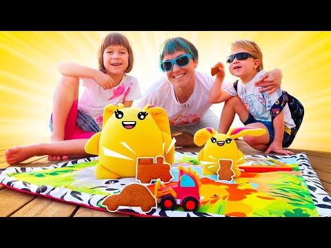 Kids & Toys: Cooking Healthy Cookies & Picnic Fun - Play Videos for Kids!