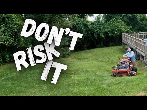 Don't Mow That Hill Without This Crucial Step | QwikChute Bonus