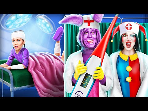 Hospital Pomni and Jax! The Amazing Digital Circus in Hospital!