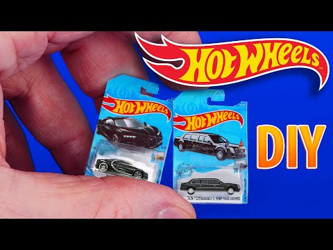 Hot Wheels The President's Car The Beast and Bugatti Chiron DIY Miniature Treasure Hunt