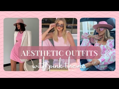 how to style pink ideas | 2024 | outfits pink trends 2024 / sporty chic outfits/ pink women outfits