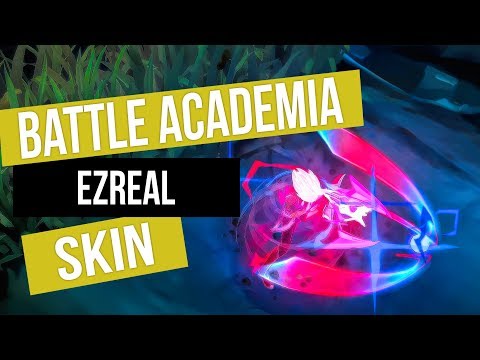 Battle Academia Ezreal Skin | Skin Spotlight • LoL