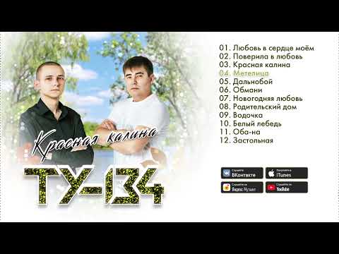 ❤️‍🔥 ЭТИ ПЕСНИ СВОДЯТ С УМА! 🔥 Группа ТУ-134 – Красная калина _ АЛЬБОМ 2022